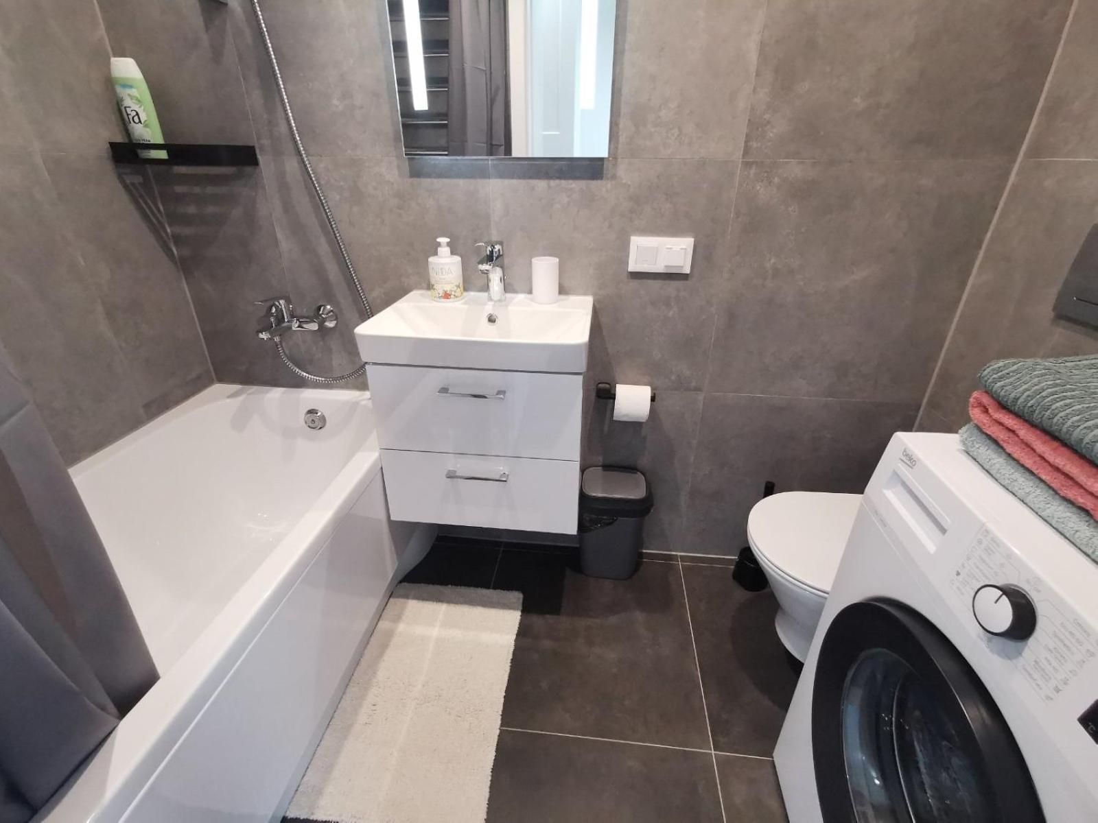 Modern Studio Baltijos, Self-Check-In, Free Parking Klaipėda Esterno foto